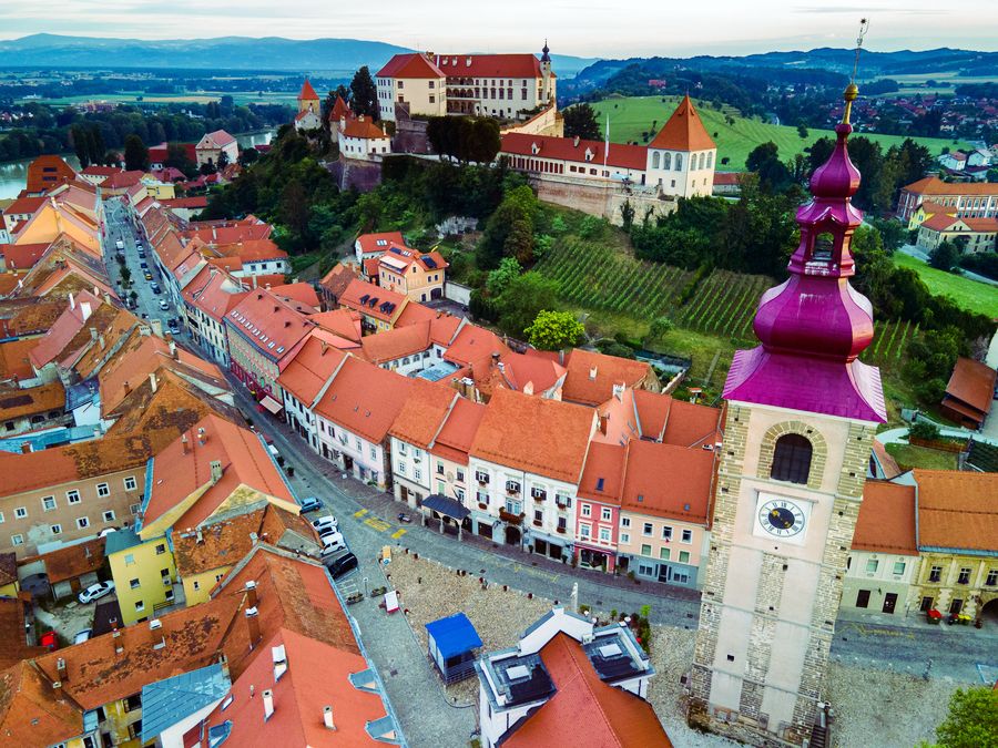 Ogled Ptuja, Ptujskega gradu in izdelovalca kurentij