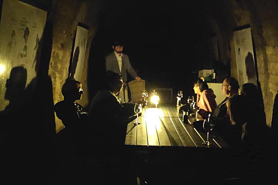 Vinska degustacija v temi